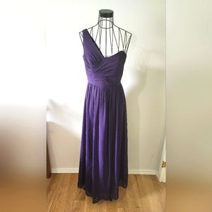Alfred Angelo Bridesmaid dress, size 10, purple